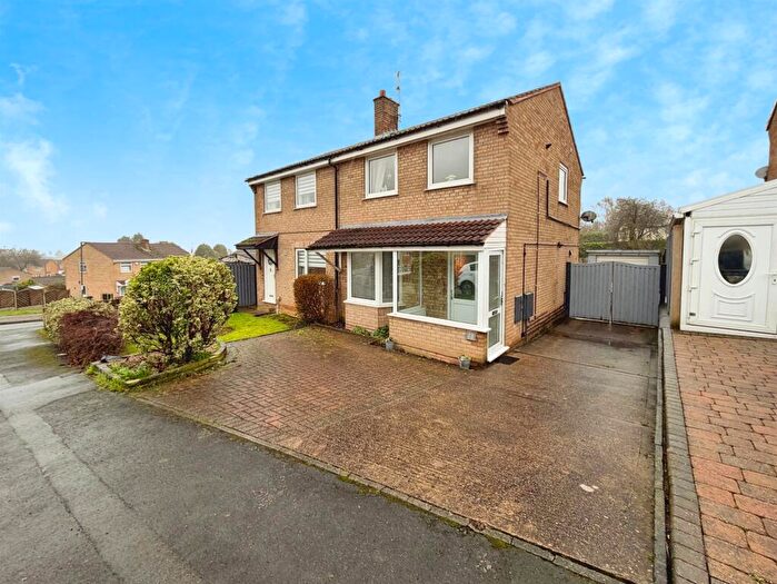 3 Bedroom Semi Detached House For Sale In Leen Valley Drive, Shirebrook, Mansfield, NG20