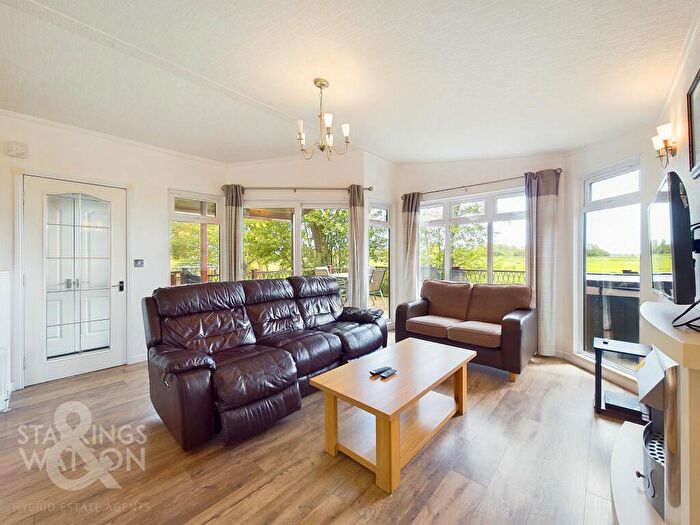 2 Bedroom Chalet For Sale In Staithe Road, Burgh St. Peter, Beccles, NR34