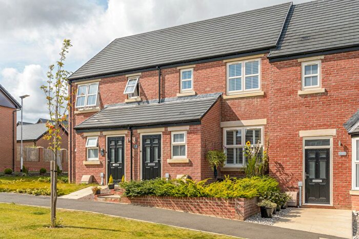 3 Bedroom Terraced House For Sale In Gentian Court, Longframlington, Morpeth, Northumberland, NE65