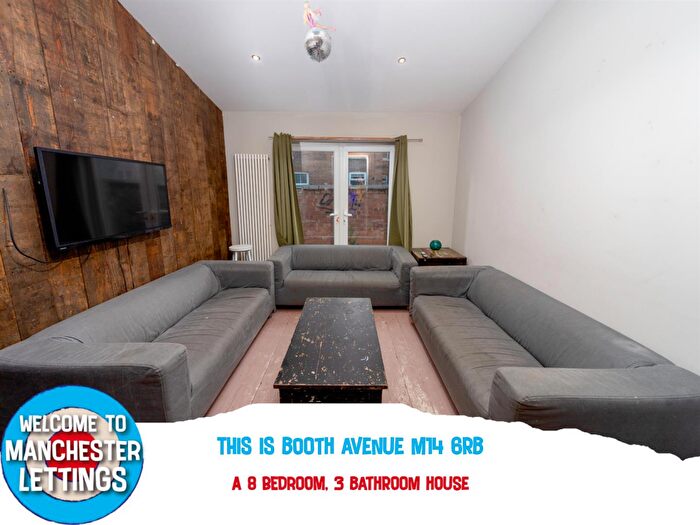 8 Bedroom Terraced House To Rent In Booth Avenue Manchester, M14