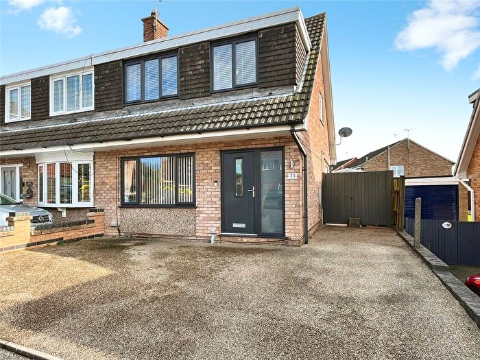 3 Bedroom Semi Detached House For Sale In Kilburn Drive, Shipley View, Ilkeston, Derbyshire, DE7