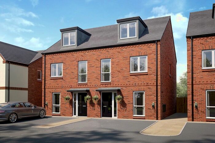 3 Bedroom Semi-detached House For Sale In "The Owlton - Plot " At Roman Crescent, Chester, CH4