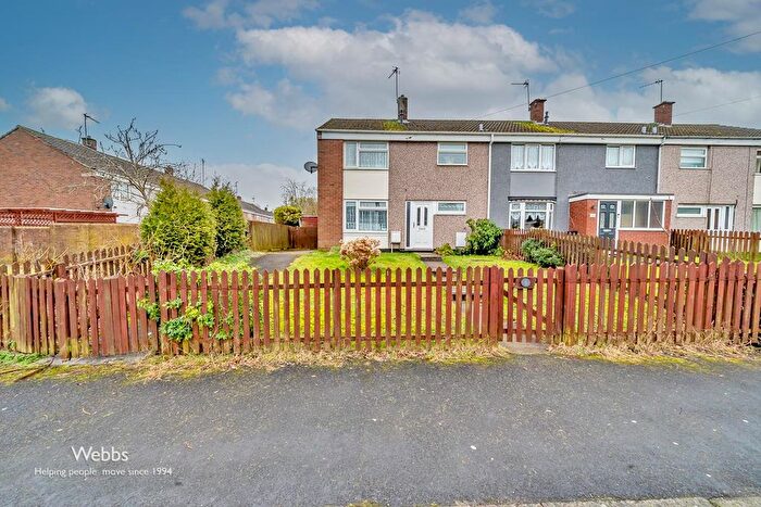 3 Bedroom End Of Terrace House For Sale In Lowland Road, Huntington, Cannock, WS12
