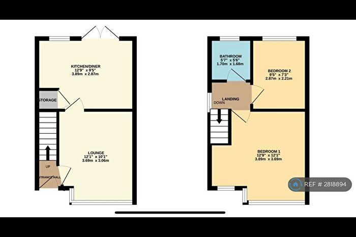 2 Bedroom Semi-Detached House To Rent In Third Avenue, Luton, LU3