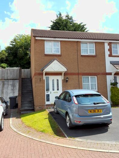 2 Bedroom End Of Terrace House To Rent In Skye Close, The Willows, Torquay TQ2