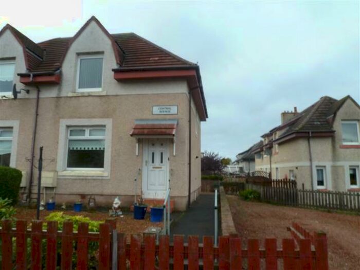 2 Bedroom Semi-Detached House For Sale In Central Avenue, Motherwell, Lanarkshire, ML1