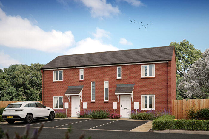 2 Bedroom Semi-Detached House For Sale In Off Harborough Road, Market Harborough, LE16