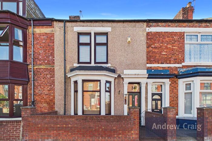 2 Bedroom Terraced House For Sale In Mortimer Road, South Shields, NE33