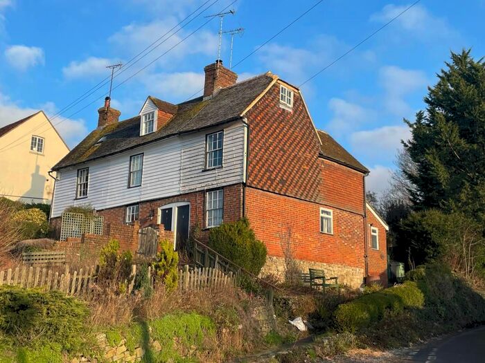 2 Bedroom End Of Terrace House For Sale In Bank Cottages, Pilgrims Way, Hollingbourne, Maidstone, Kent, ME17