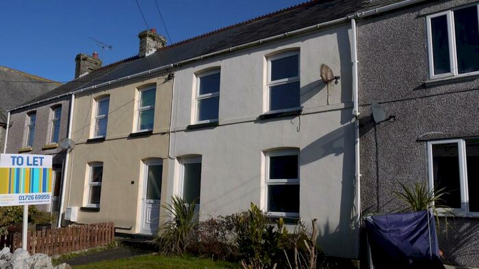 3 Bedroom Terraced House To Rent In Central Treviscoe, St Austell, Treviscoe, PL26