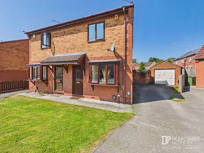 2 Bedroom Semi Detached House For Sale In Charnwood Close, Swanwick, Alfreton, DE55