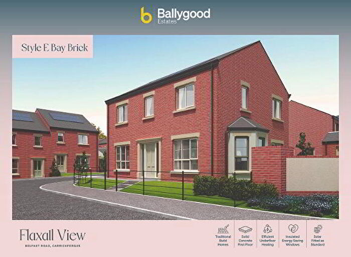 4 Bedroom Detached House For Sale In Style E - Bay, Flaxall View, Carrickfergus, BT38