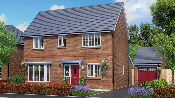 4 Bedroom Detached House For Sale In "The Bowmont" At Fedora Way, Houghton Regis, Dunstable, LU5
