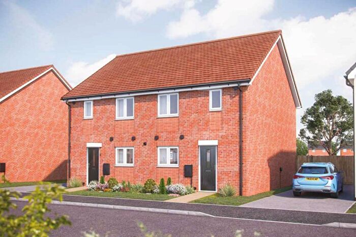 3 Bedroom End Of Terrace House For Sale In Plot Bamford Park "Asher" % Share, Leamington Spa, CV33