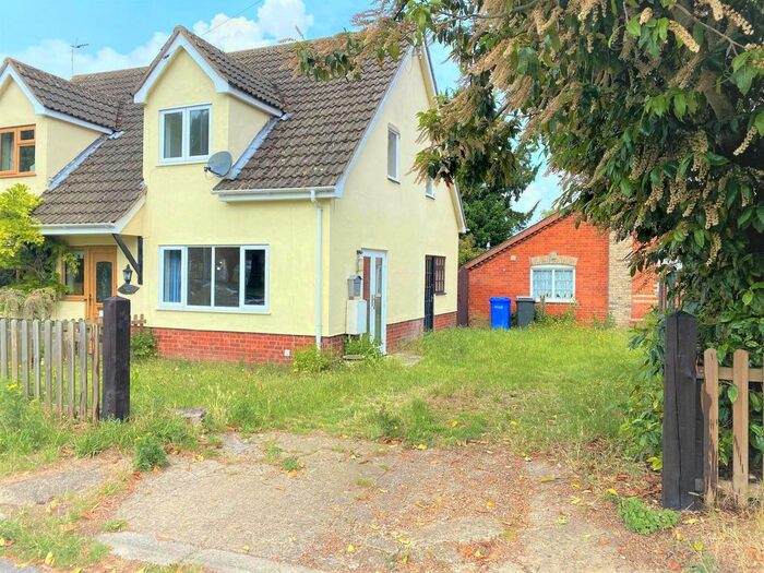 2 Bedroom Semi-Detached House To Rent In Upthorpe Road, Stanton, Bury St. Edmunds, IP31