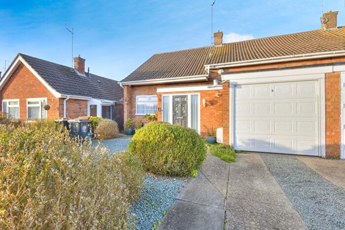 2 Bedroom Semi Detached Bungalow For Sale In Barker Close, Rushden, NN10