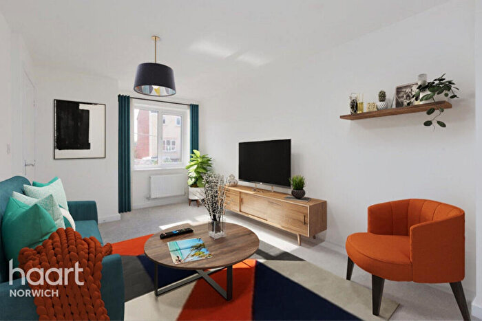 2 Bedroom Semi-Detached House For Sale In Woolhouse Way, Cringleford, Norwich, NR4