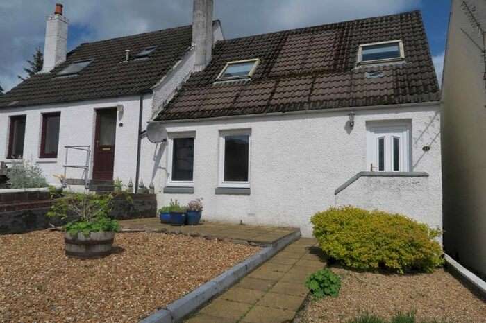 2 Bedroom Semi-Detached House For Sale In Hamilton Road, Balmacara, Kyle Of Lochalsh, IV40