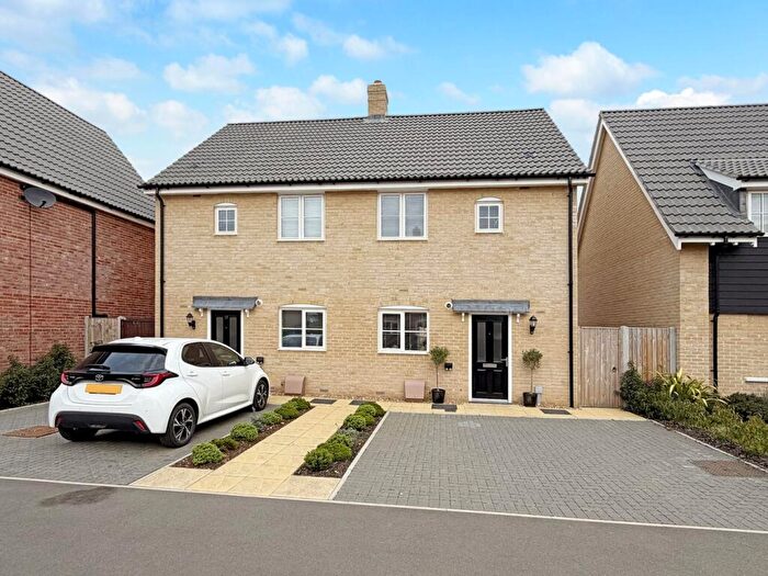 2 Bedroom Semi Detached House For Sale In Observers Road, Wickham Market, Woodbridge, IP13