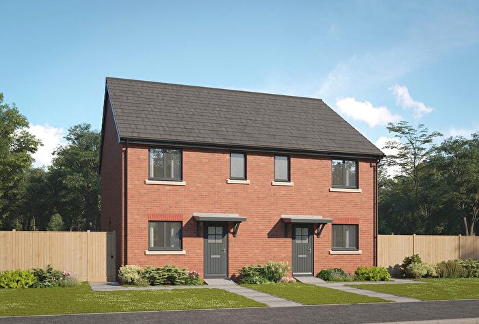 3 Bedroom Semi-detached House For Sale In "The Valerian" At Snelsmoor Lane, Chellaston, Derby, DE73