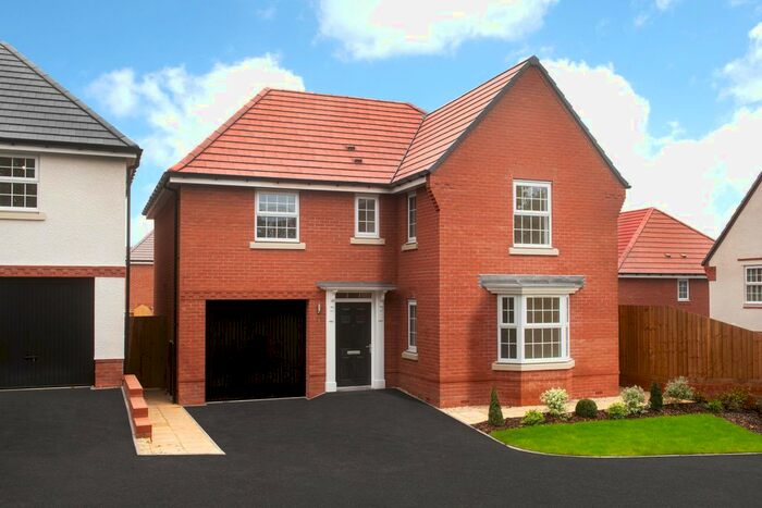 4 Bedroom Detached House For Sale In "Drummond" At Welshpool Road, Bicton Heath, Shrewsbury, SY3