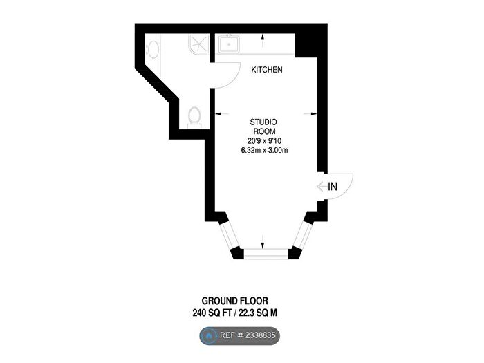 Studio To Rent In Roehampton Vale, London, SW15