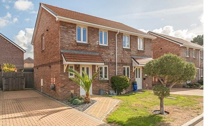 2 Bedroom Semi-Detached House For Sale In Knight Gardens, Lymington, SO41