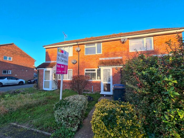 2 Bedroom Terraced House To Rent In Gowers End, Glemsford, Sudbury CO10