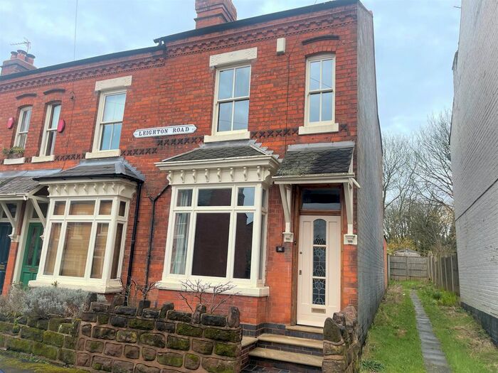 2 Bedroom End Of Terrace House To Rent In Leighton Road, Birmingham, B13
