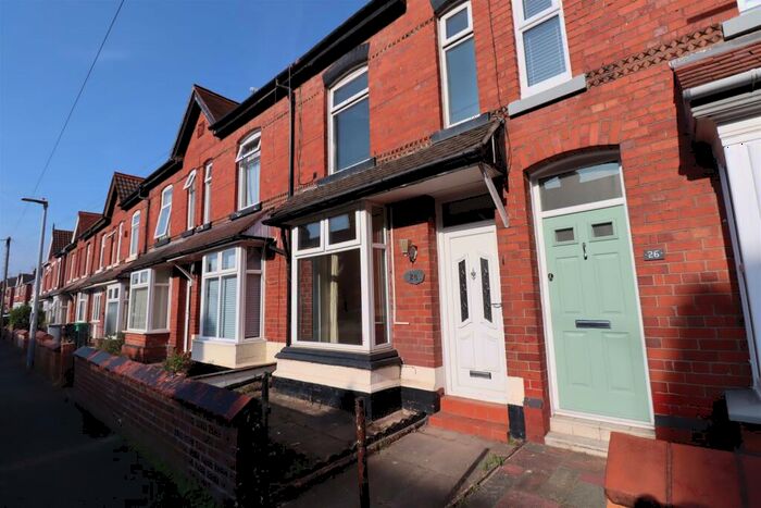 2 Bedroom Terraced House To Rent In Somerville Street, Crewe, CW2