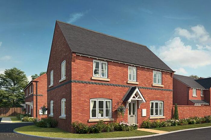 4 Bedroom Detached House For Sale In "The Winterfold" At Foston, Derby, DE65