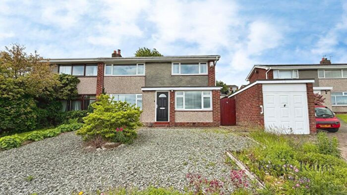 3 Bedroom Semi-Detached House For Sale In Hillcrest Drive, Gateshead, Tyne And Wear, NE11