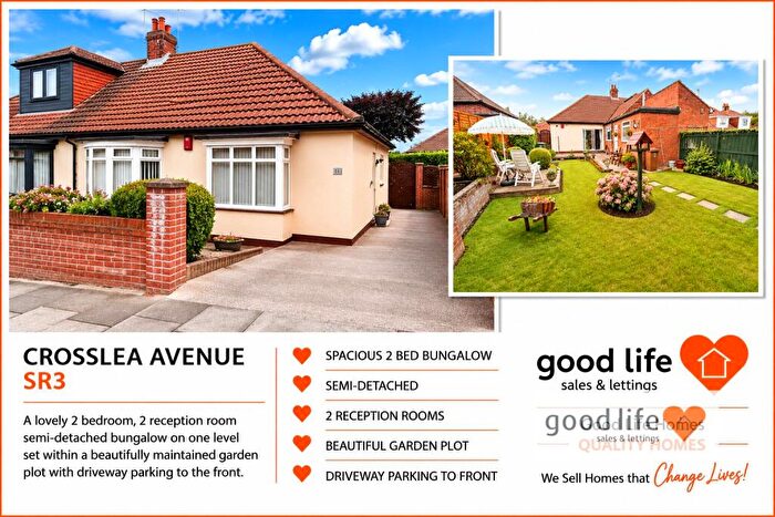 2 Bedroom Bungalow For Sale In Crosslea Avenue, Tunstall, Sunderland, SR3