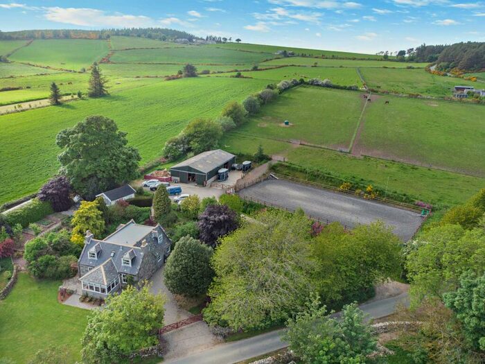 4 Bedroom Detached House For Sale In Midmar, Inverurie, Aberdeenshire, AB51