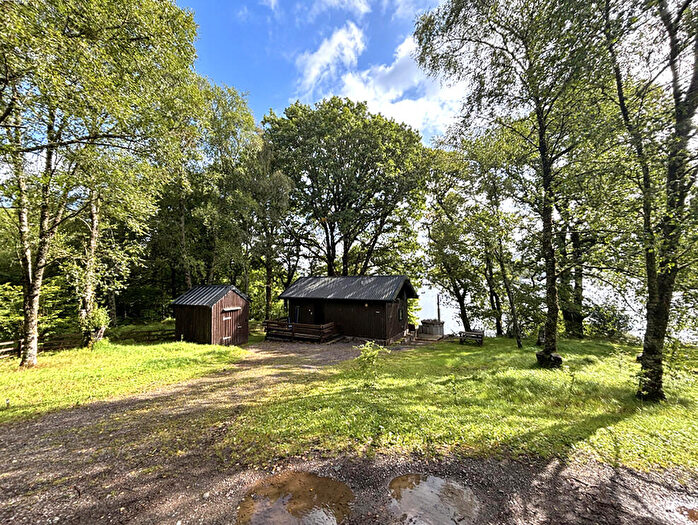 2 Bedroom Log Cabin For Sale In Sloy, Cabin Loch Aweside Chalet Park, Dalavich, By Taynuilt, PA35