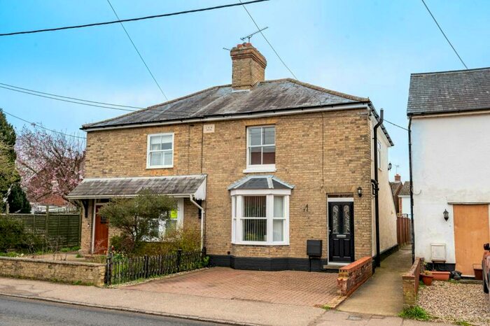 3 Bedroom Semi-Detached House For Sale In Newbiggen Street, Thaxted, Essex, CM6