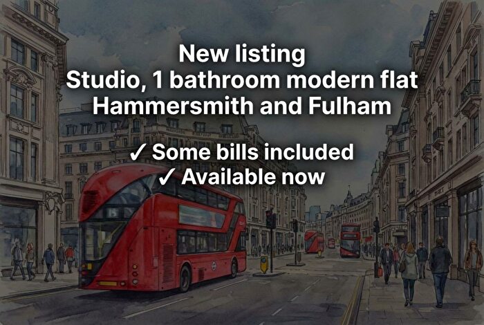 Studio To Rent In Castletown Road, London, W14