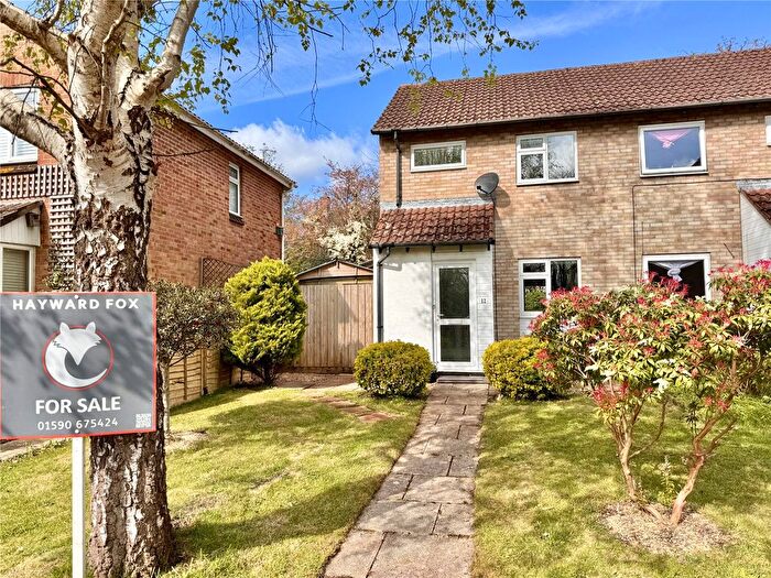 2 Bedroom Semi-Detached House For Sale In Sarum Walk, Lymington, Hampshire, SO41