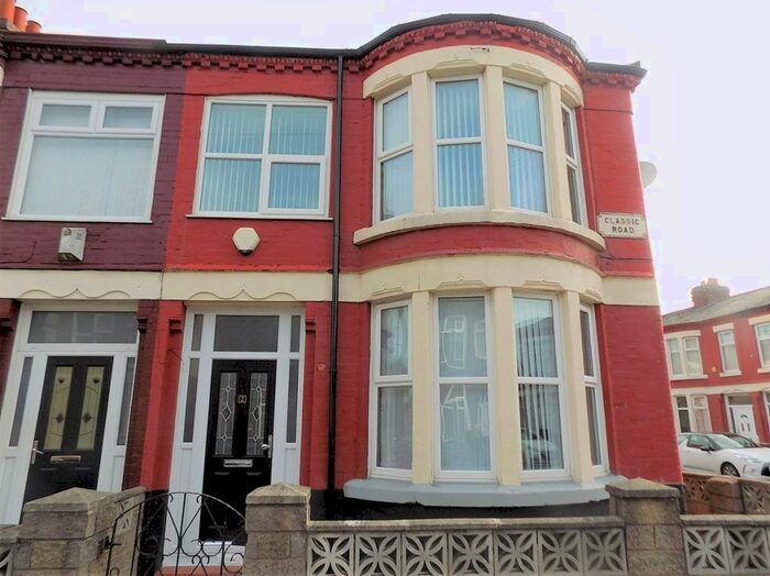 3 Bedroom Terraced House To Rent In Classic Road, Liverpool, L13