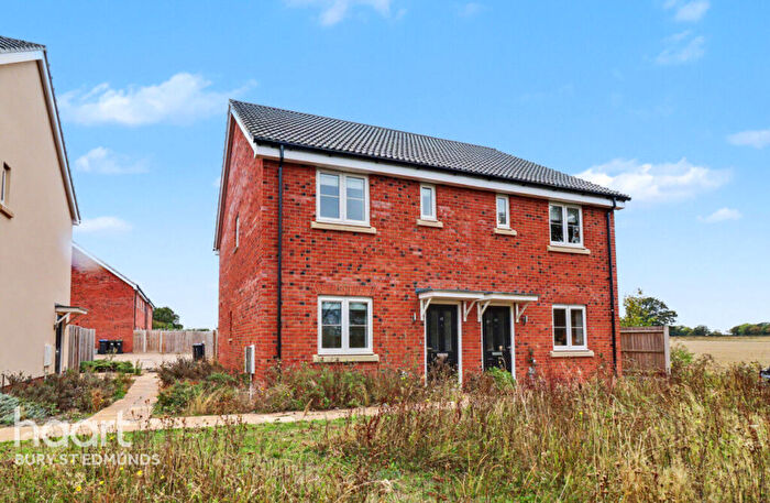 2 Bedroom Semi-Detached House For Sale In Granger Close, Walsham Le Willows, Bury St Edmunds, IP31