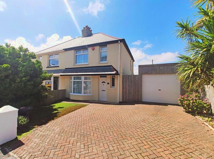 3 Bedroom Semi-Detached House To Rent In Colvreath Road, Newquay, TR7