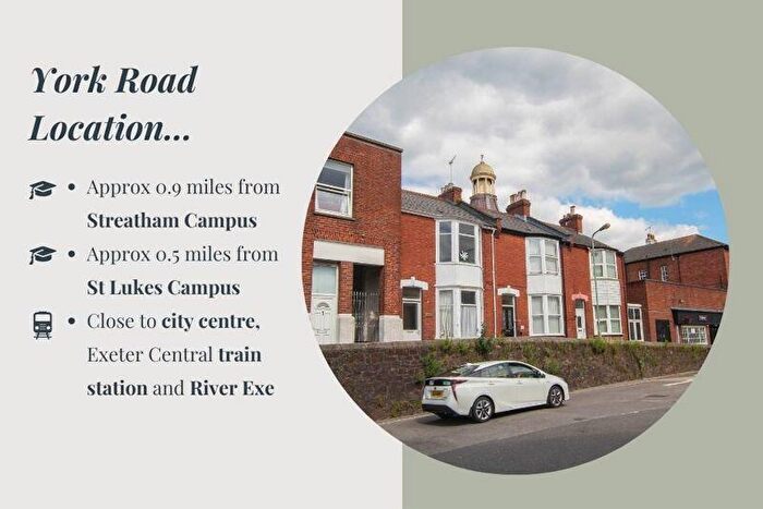 4 Bedroom Terraced House To Rent In York Road, Exeter, EX4