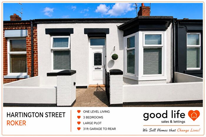 3 Bedroom Terraced House For Sale In Hartington Street, Roker, Sunderland, SR6