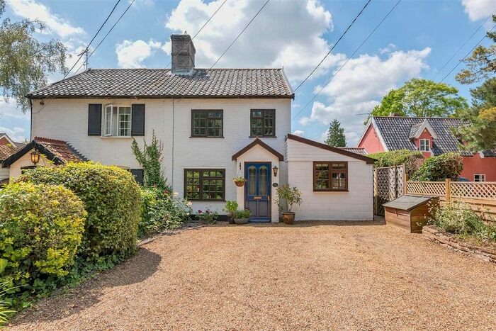 3 Bedroom Semi-Detached House For Sale In Borley Green, Woolpit, Bury St. Edmunds, IP30