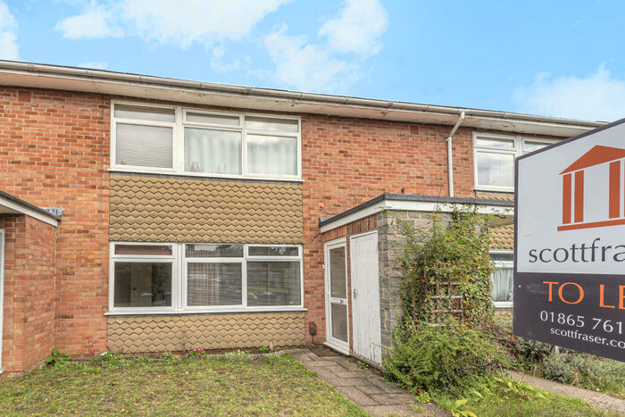 2 Bedroom Flat To Rent In Nursery Close, Headington, OX3