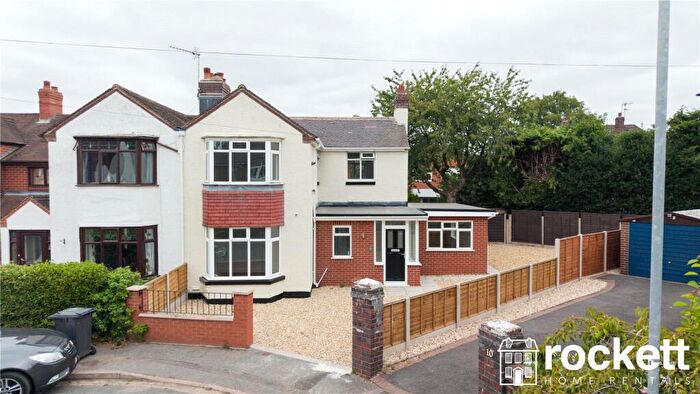 4 Bedroom Semi-Detached House To Rent In Essex Place, The Westlands, Newcastle-Under-Lyme, Staffordshire, ST5