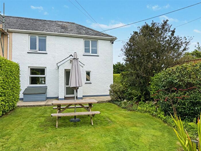3 Bedroom Semi Detached House For Sale In Wadebridge Road, St. Tudy, Bodmin, Cornwall, PL30