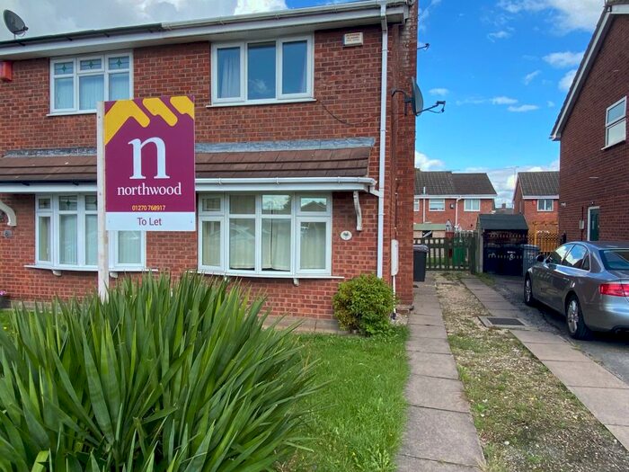 2 Bedroom Semi-Detached House To Rent In Malory Close, Crewe, CW1