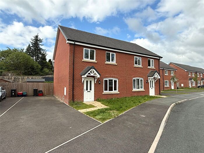 3 Bedroom Semi-Detached House For Sale In Maes Y Cledrau, Llansanffraid, Powys, SY22