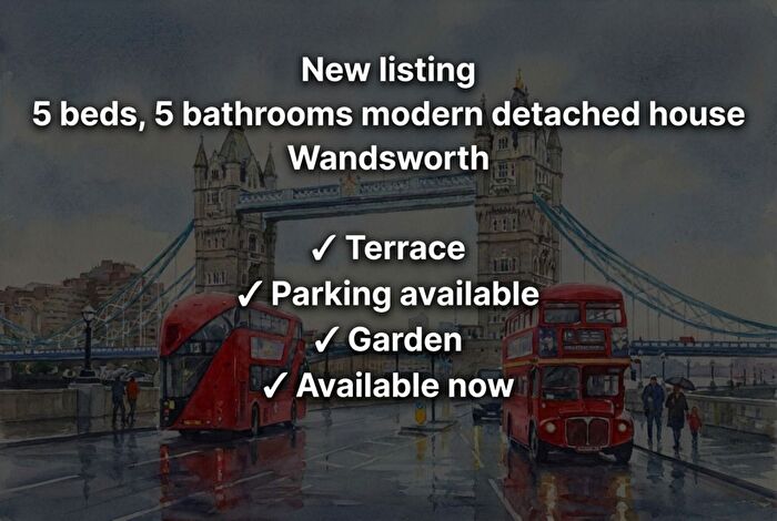 5 Bedroom Detached House To Rent In Burtop Way, London, SW17